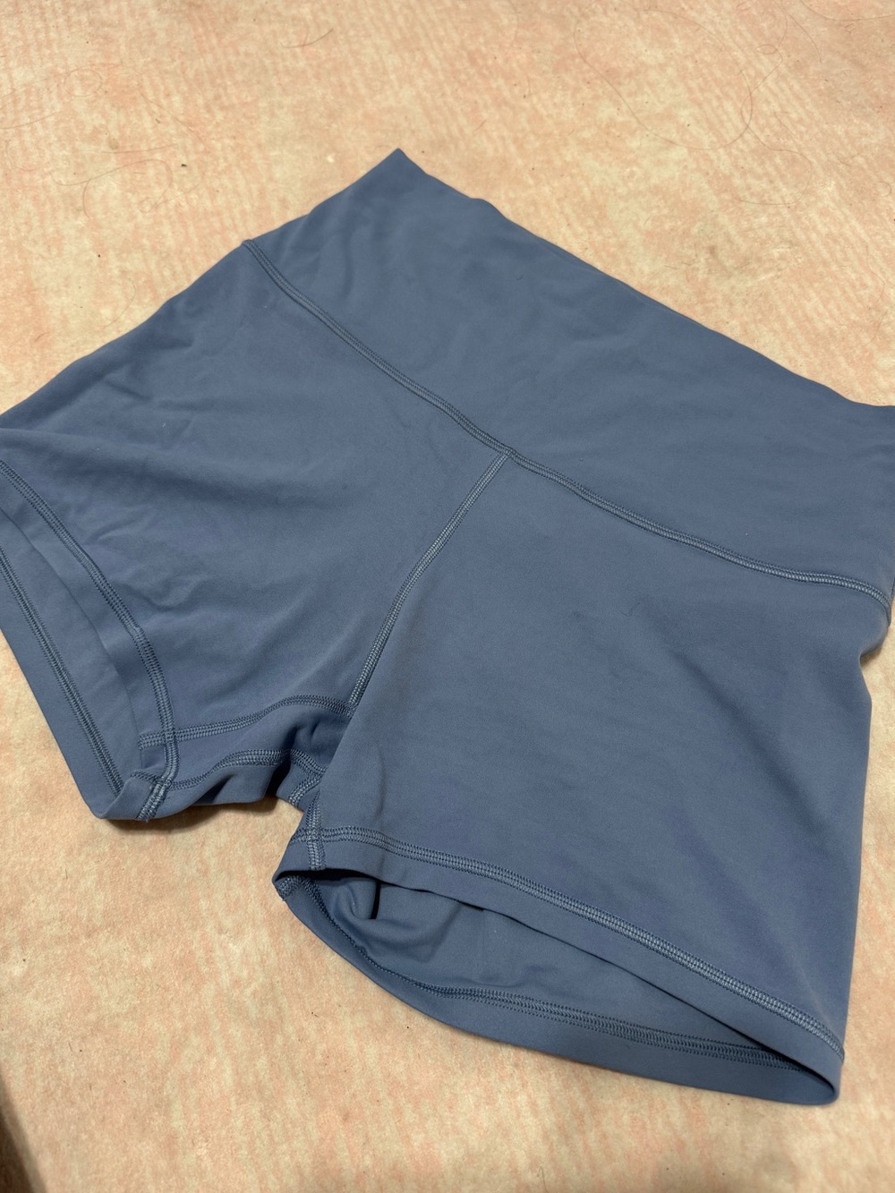 lululemon athletica Align High-Rise Slate Blue Performance Shorts 2”